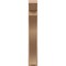 Ekena Millwork 7 1/2-in W x 38-in D x 46-in H Funston Slat Rough Cedar Woodgrain TimberThane Outlooker, Primed Tan OUTUR075X38X46FST24RCPR - alternate 4